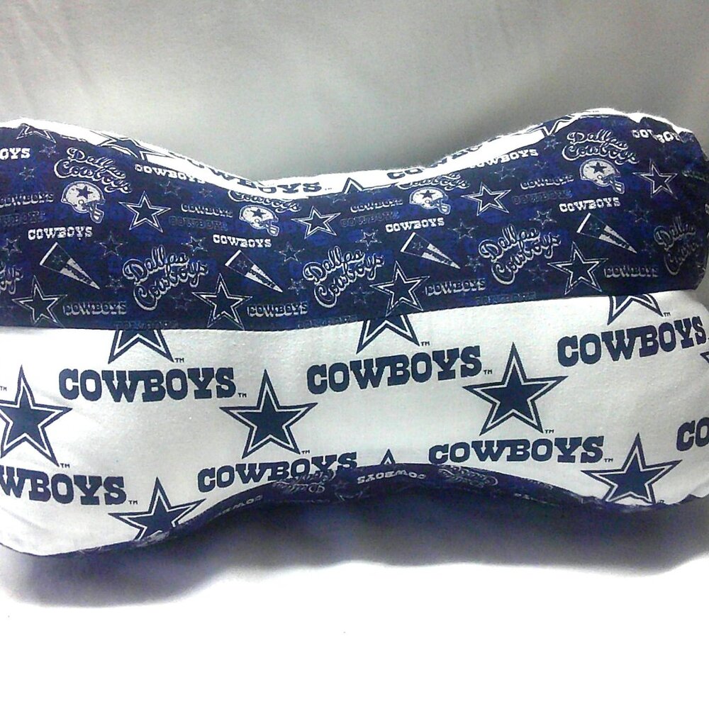 Nfl Dallas Cowboys 3 sided Dog bone neck Pillow